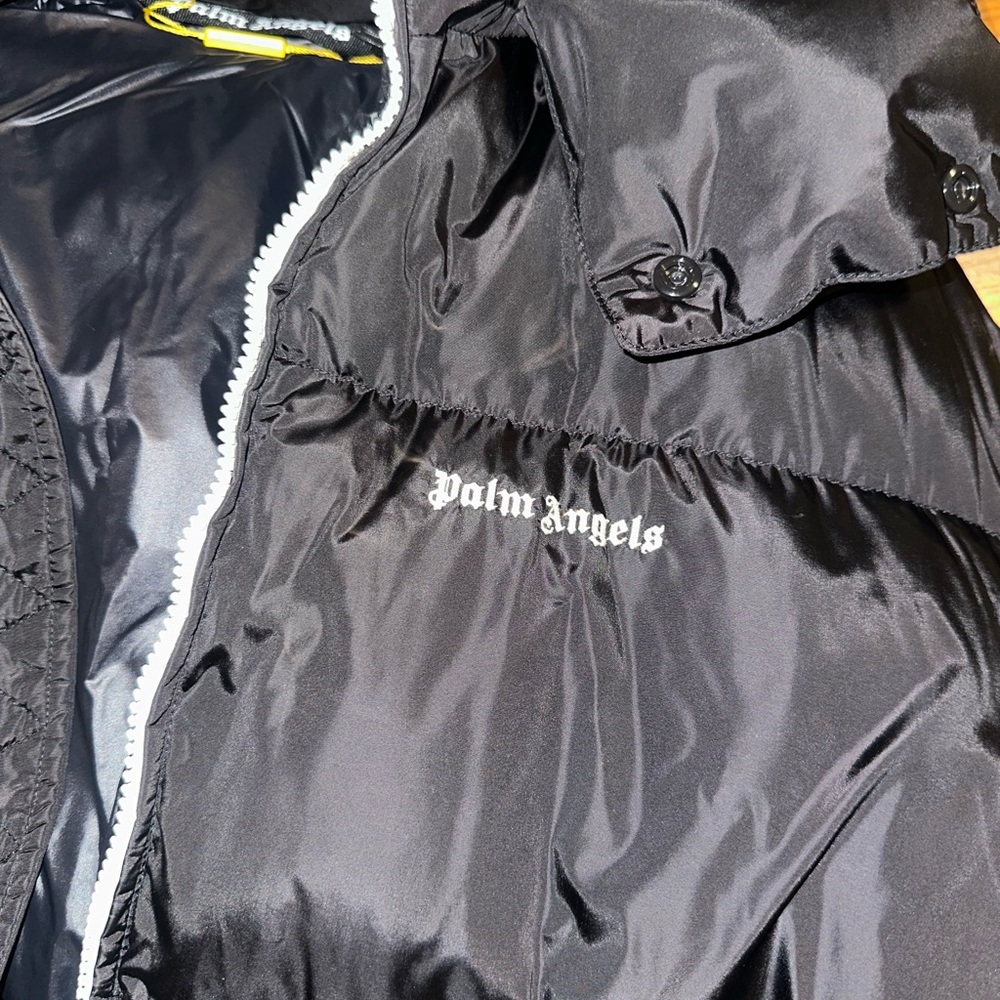 Angels Charcoal Puffer Jacket